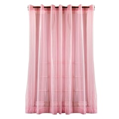 RASCHELTEX - Cortina Velo Flor 280x220 Rosado