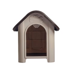 MQ - Casa Para Perro Plástica Mediana 66 x 60 x 74.5 cm Wengue