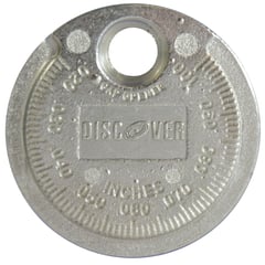 DISCOVER - Calibrador Moneda para Bujías 0.020 - 010 0.6 - 2.4