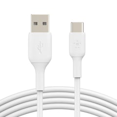 COLTRADE - Cable Belkin USB-C A USB-A 1 Metro WH Blanco