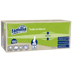 FAMILIA - Toallas De Papel En Z Doble Hoja Natural De 150 Unidades