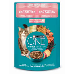 ONE - Alimento Humedo Para Gato Adulto Y Esterilizado 85 gr