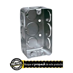 PROELECTRICOS - Caja 5800 2X4 Cal20 Galvanizada