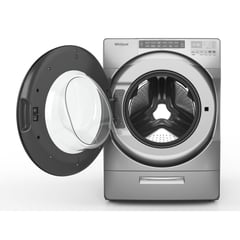 WHIRLPOOL - Lavadora Secadora 2 en 1 Carga Frontal 20Kg/12Kg Chrome 7MWFC6820LC