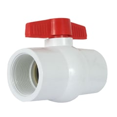 DISCOVER - Registro De Bola Pvc 235 Psi C/Rosca Interna 1/2"