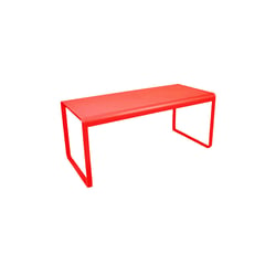 ARRO ES SAS - Mesa Pequeña Lamina Metal Mar Rojo 4 Puestos