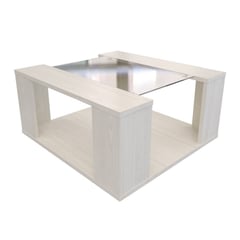 MADERKIT - Mesa De Centro Luna 31.7X60.2X56.6Cm Niebla