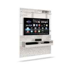 MUEBLES 2020 - Panel TV Torino 160X120X25 Cm Blanco