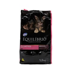 EQUILIBRIO VETERINARY - Alimento Seco Gatos Equilibrio Filhote 7.5KG