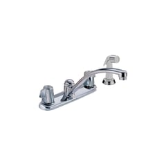 DELTA FAUCET - Griferia De Cocina Bimando Con Rociador