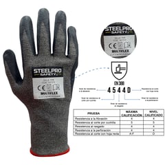 STEELPRO - Guante Nitrilo Foam Anticorte Nivel 5 -