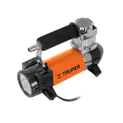 TRUPER - Compresor De Aire Portátil Con Linterna Para Carro 150 Psi