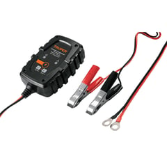 TRUPER - Mini Cargador De Baterías De 6 V Y 12 V, Directa A Eléctrica