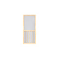 SCREEN TIGHT - Puerta Mosquitero con 5 Barras de Madera 76.20 X 203.20 cm