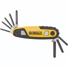 MILWAUKEE - Juego de Destornilladores Hexagonales Torx 8 Piezas Ref DWHT70264 Dewalt