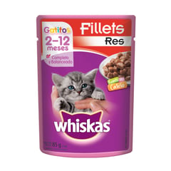 WHISKAS - HUMEDO GATITOS RES 85 g