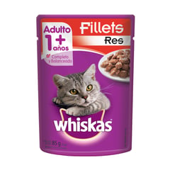 WHISKAS - Alimento Húmedo Pouch Res 85 G