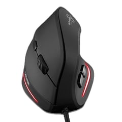 ZELOTES - Mouse Gamer Programable Vertical Ergonómico