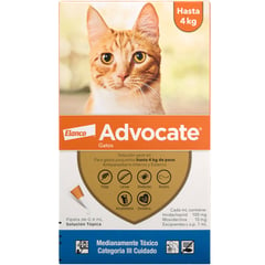 ADVOCATE - Antiparasitario Para Gato 04ml