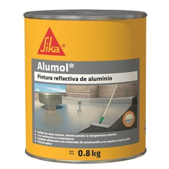 SIKA - Alumol Pintura Para Protección De Cubiertas 0.8kg