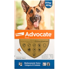 ADVOCATE - Antiparasitario Para Perro 40ml