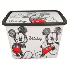 STOR - Caja Organizadora 23 Litros 28.7x38.7x27 Cm Mickey Fancy