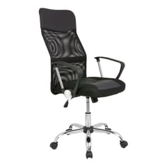 URBAN DESIGN - Silla Ejecutivo Negro Reclinable Ergonomica