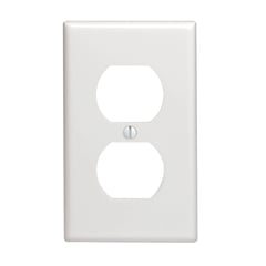 LEVITON - Tapa de Pared Marfil 86003 para Toma e Interruptor Doble