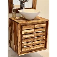 GENERICO - Mueble De Baño Takako En Madera Teca