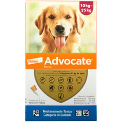 ADVOCATE - Antiparasitario Para Perro 25ml