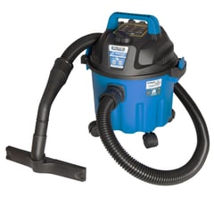 ELITE - Aspiradora 2.5 Gal 2.5 Hp Tanque Poly-Húmedo Seco-Sopladora 110V 60Hz