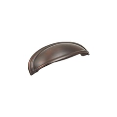 AMEROCK - Manija Semicircular para Mueble Bronce 10 X 7 cm