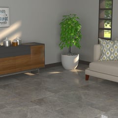 EUROCERAMICA - Piso Cerámico Durero Gris 60x60cm Caja 2.16 m2