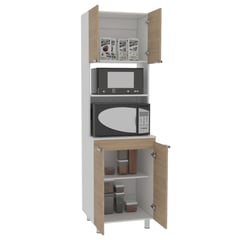 RTA DESIGN - Mueble Microondas Fendi 205 X 60 X 51 Rta Blanco