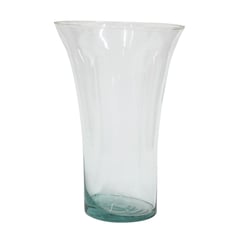 DIMI HOME - Florero Vidrio Campana 26x17cm Transparente