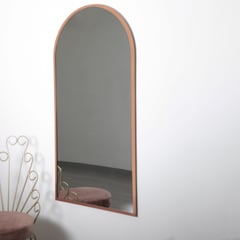 SANDALO - Espejo Arco 60X120 Cm Oro Rosa