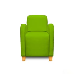 MAGIC CLASS - Silla Poltrona Curve 90X80X90 Verde