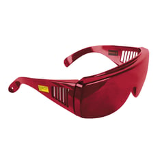 TRUPER - Gafas Rojas para Láser Con Protección Uv y Antirayaduras