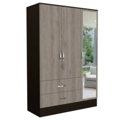 VIRTUAL MUEBLES - Closet Quiles 180x120x49cm Wengue