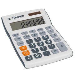 TRUPER - Calculadora de 19 cm x 13 cm para OficinaNegocio y Hogar