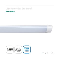 SYLVANIA - Lámpara Hermetica Led 36W Luz Blanca 3500 Lm Eco