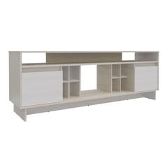 PRACTIMAC - Mesa para TV Elsa 63x180x42cm Blanco Niebla