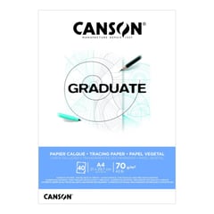 CANSON - Bitacora Graduate A4 70gr 40h C13250p0 Calque