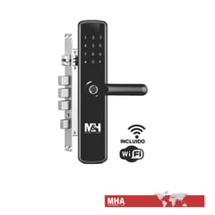 M&H SECURITY LOCKS - Cerradura Con Manija 3 Pasadores Mha