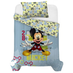 DISNEY - Cubrelecho Sencillo/Semidoble Microfibra 82gr Microfibra Mixed