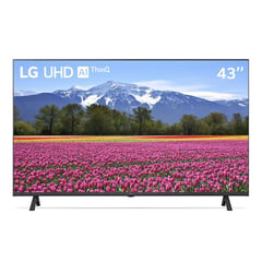 LG - Televisor 43 Pulgadas 4K UHD AI THINQ 43UR7800PSB Negro