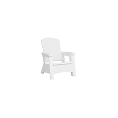 SUNCAST - Silla Con Brazos Plástico Adirondack Blanco