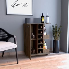 RTA DESIGN - Mueble Bar Bajo Movil 82X60 Andorra Rta Bellota