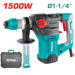 TOTAL - Taladro Rotomartillo SDS Plus 1500W Industrial- 5.5J-4400BPM