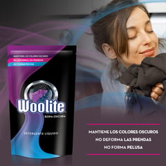 WOOLITE - Detergente Liquido Ropa Oscura Wool 1800 Ml X2 + 900 Ml